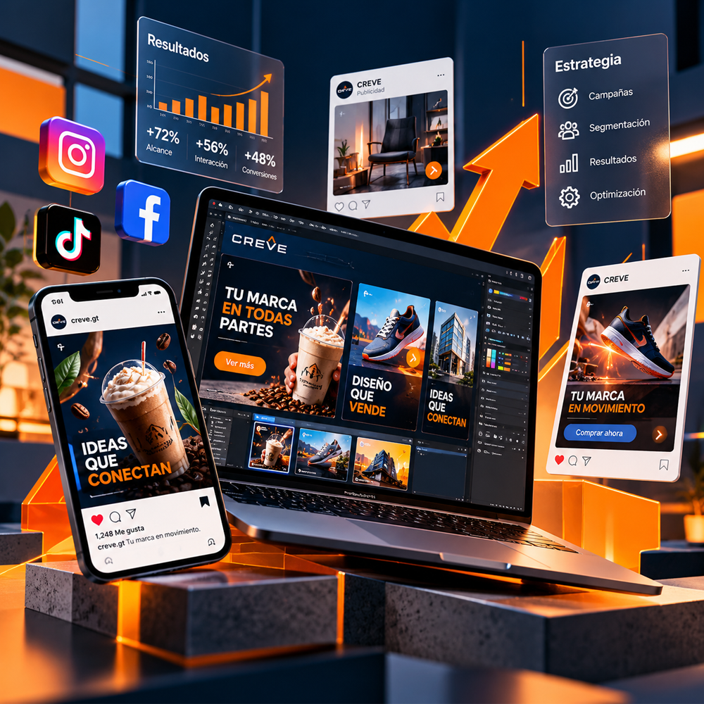 Publicidad digital diseñada por CREVE